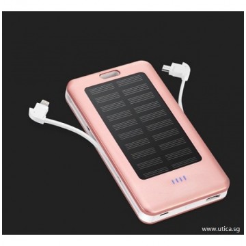 Element 10-PT Solar Powered Charger – 10000mAh by UTICA®