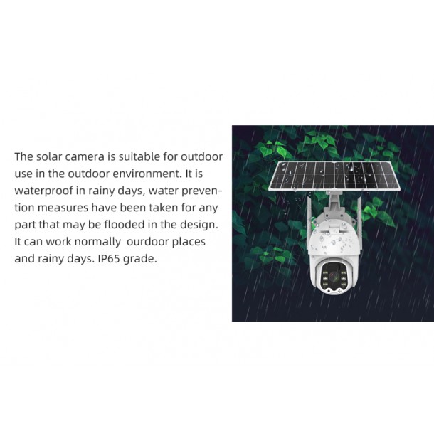 UTICA® Terrfocus 12 WIfi Solar Surveillance Camera