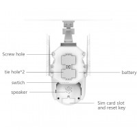 UTICA® Terrfocus 12 WIfi Solar Surveillance Camera