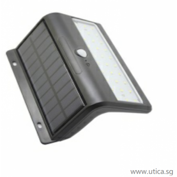 UTICA® Solar Outdoor Wall Lamp 6W