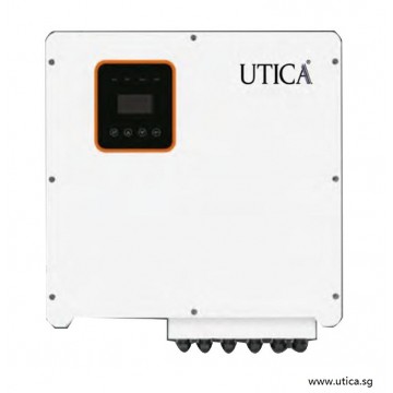 UTICA® 8kW Hybrid Inverter with Li-ion Battery Storage (*Inclusive of PV solar schematic drawings and technical support for installation)